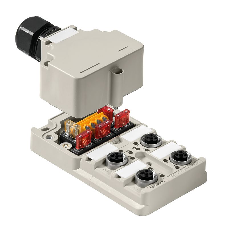 T-coded distribution boxes without checkback signal