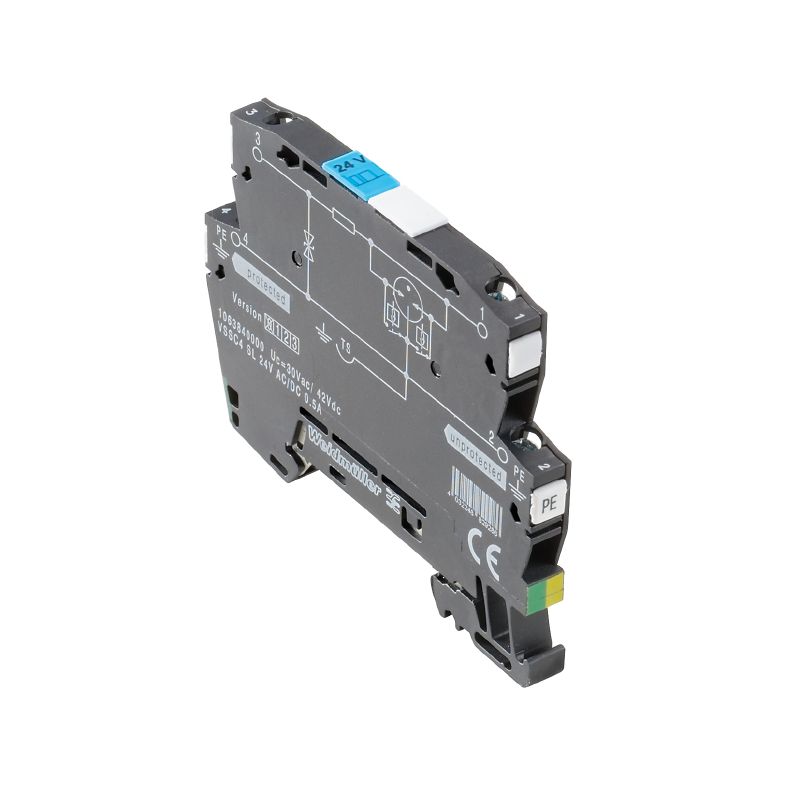 VSSC6 surge protection terminal for floating-ground binary signals (12 V, 24 V, 48 V and 60 V)